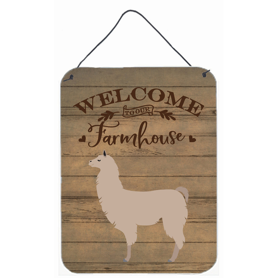 Llama Welcome Wall or Door Hanging Prints Image 1