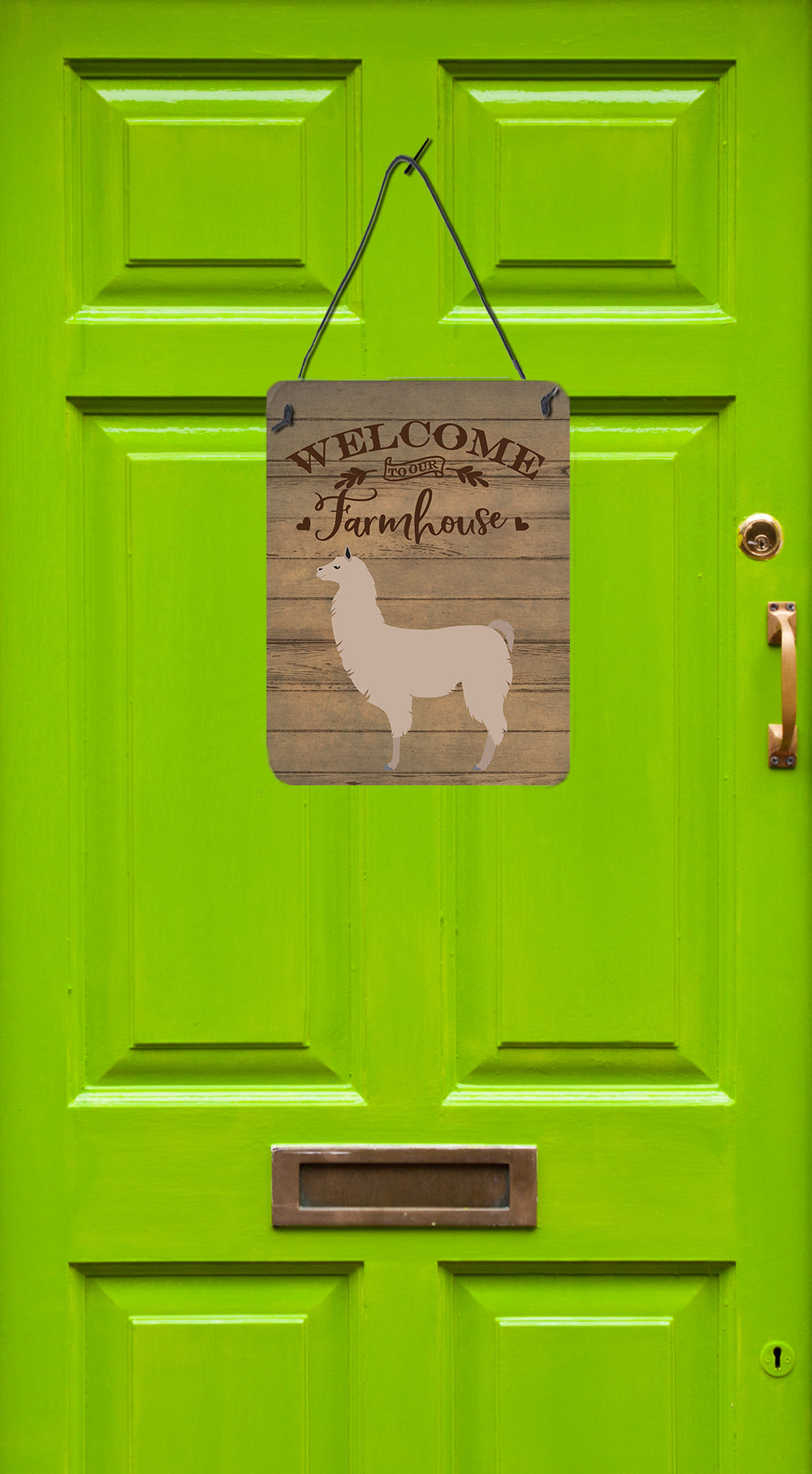 Llama Welcome Wall or Door Hanging Prints Image 2