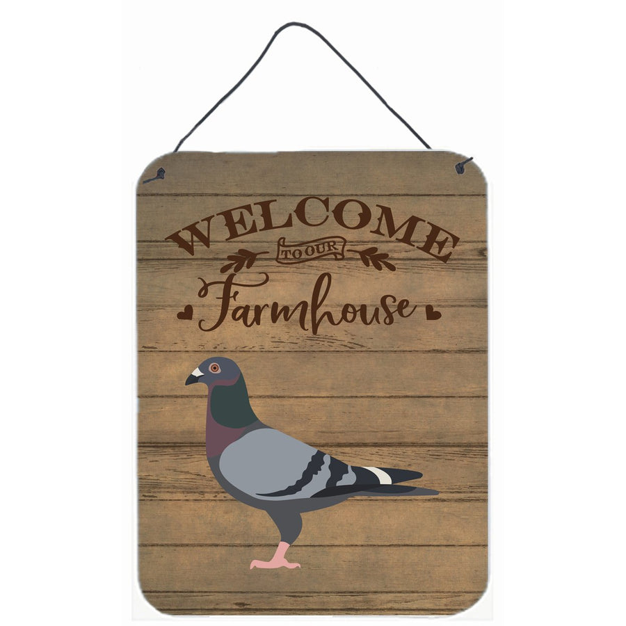 Racing Pigeon Welcome Wall or Door Hanging Prints Image 1