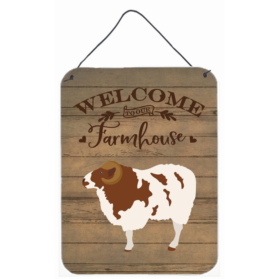 Jacob Sheep Welcome Wall or Door Hanging Prints Image 1