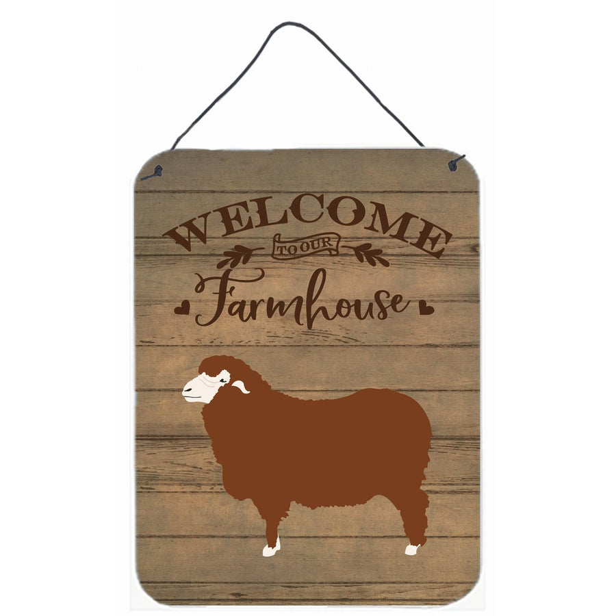 Merino Sheep Welcome Wall or Door Hanging Prints Image 1