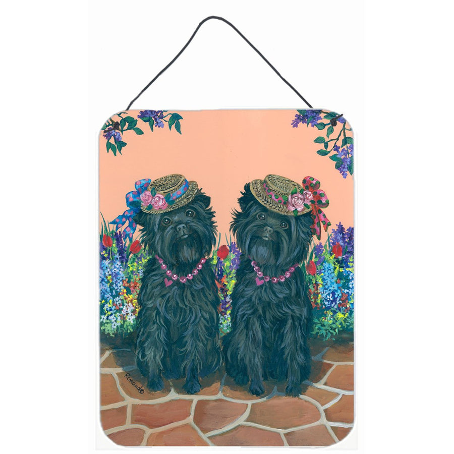 Affenpinscher Sisters Wall or Door Hanging Prints Image 1