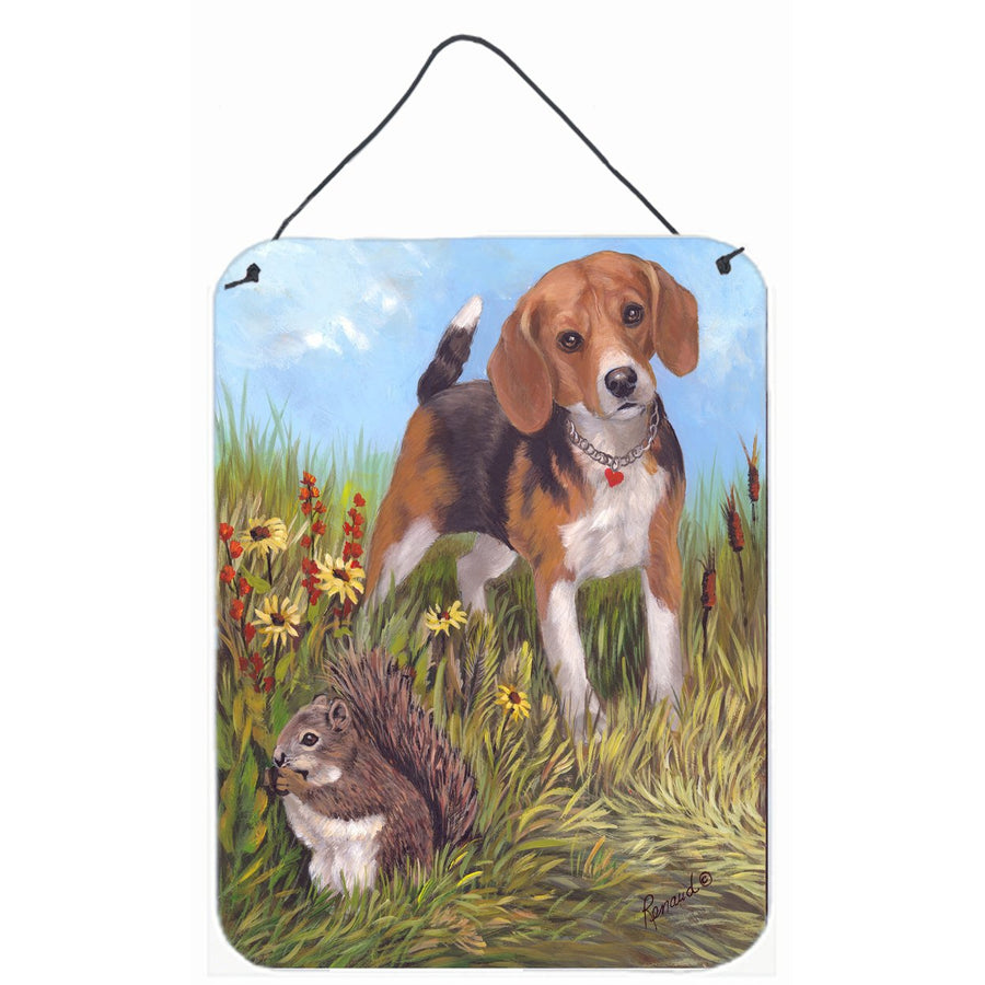 Beagle Hunter Hunted Wall or Door Hanging Prints Image 1