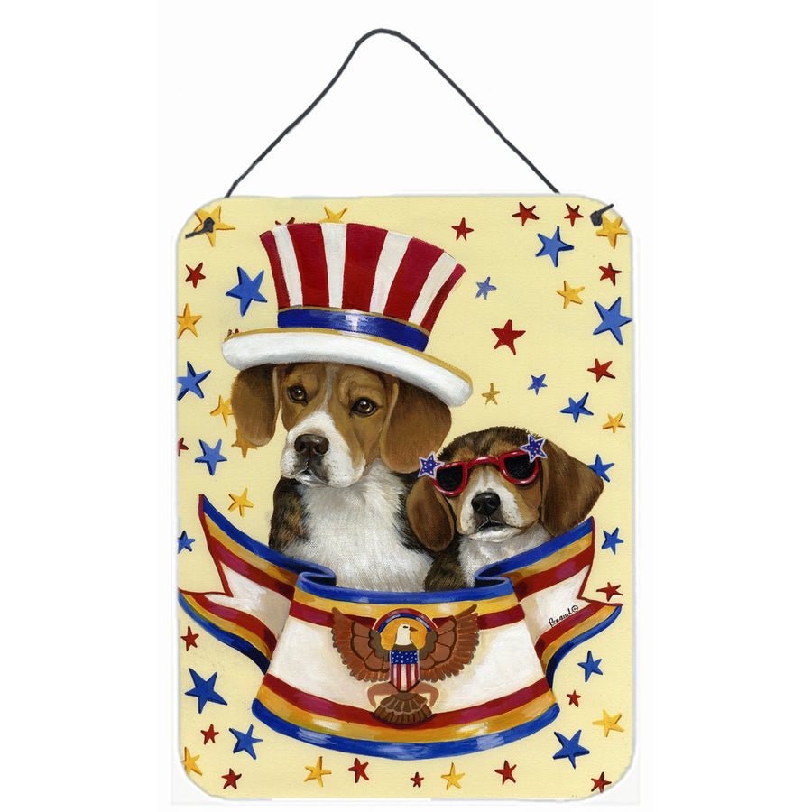 Beagle USA Wall or Door Hanging Prints Image 1