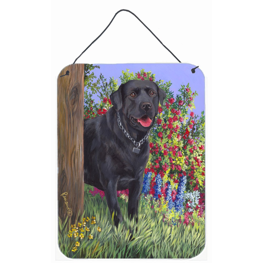 Black Labrador Retriever Wall or Door Hanging Prints Image 1