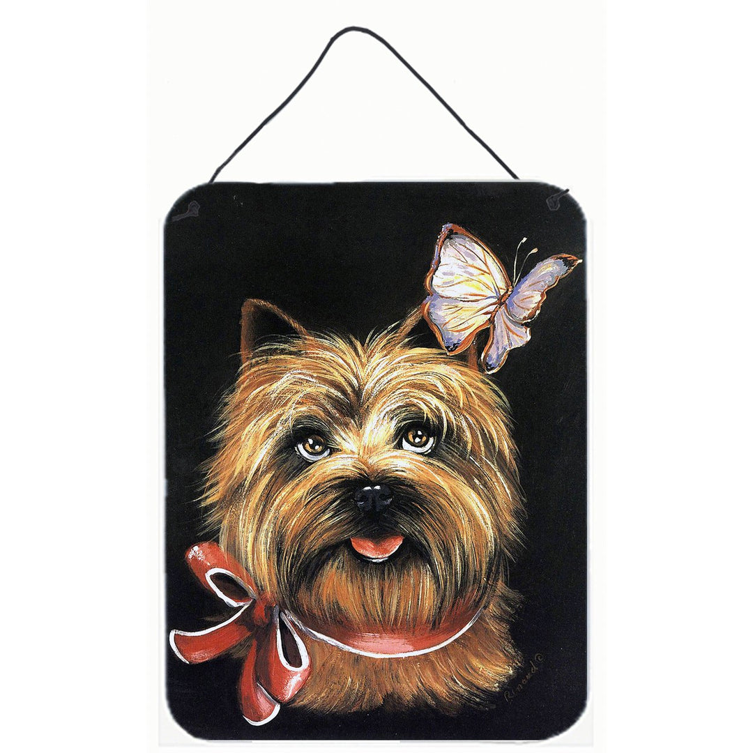 Cairn Terrier Butterfly Wall or Door Hanging Prints Image 1