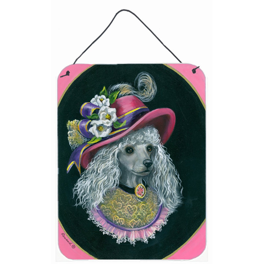 Poodle Lady Alexandria Wall or Door Hanging Prints Image 1