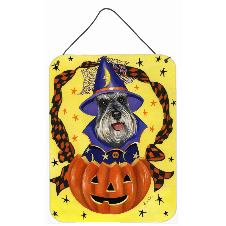 Schnauzer Halloween Wall or Door Hanging Prints Image 1