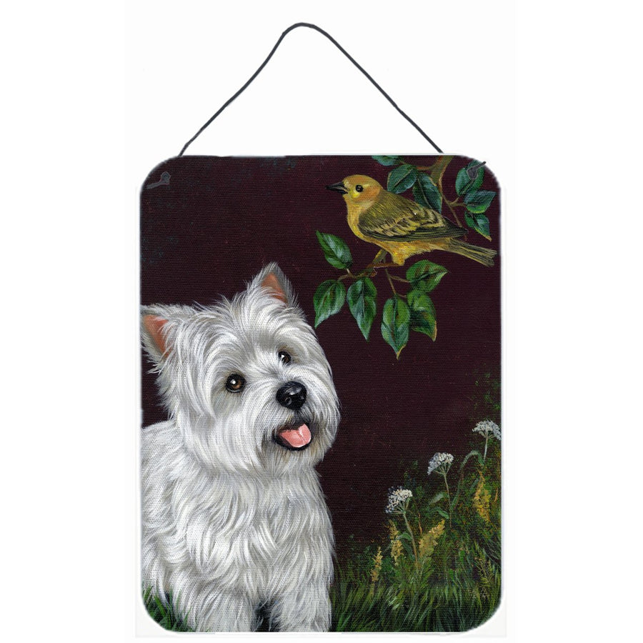 Westie Nature Wall or Door Hanging Prints Image 1