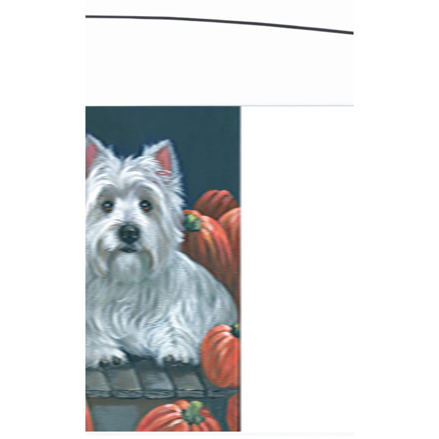 Westie Pumpkins Wall or Door Hanging Prints Image 1