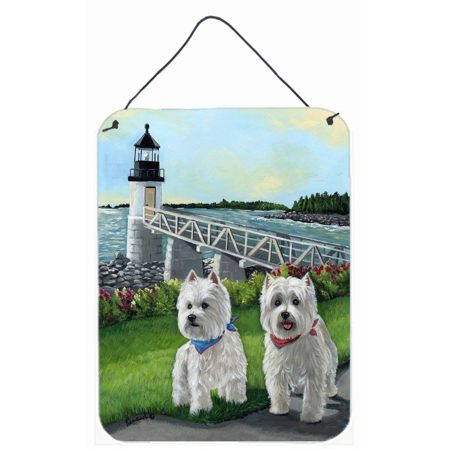 Westie Schooner and Annie Wall or Door Hanging Prints Image 1