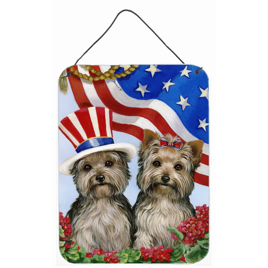 Yorkie USA Wall or Door Hanging Prints Image 1