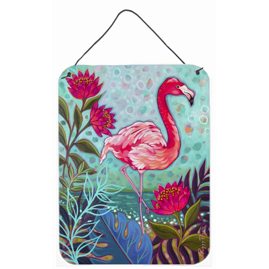 Flamingo Beach Wall or Door Hanging Prints Image 1