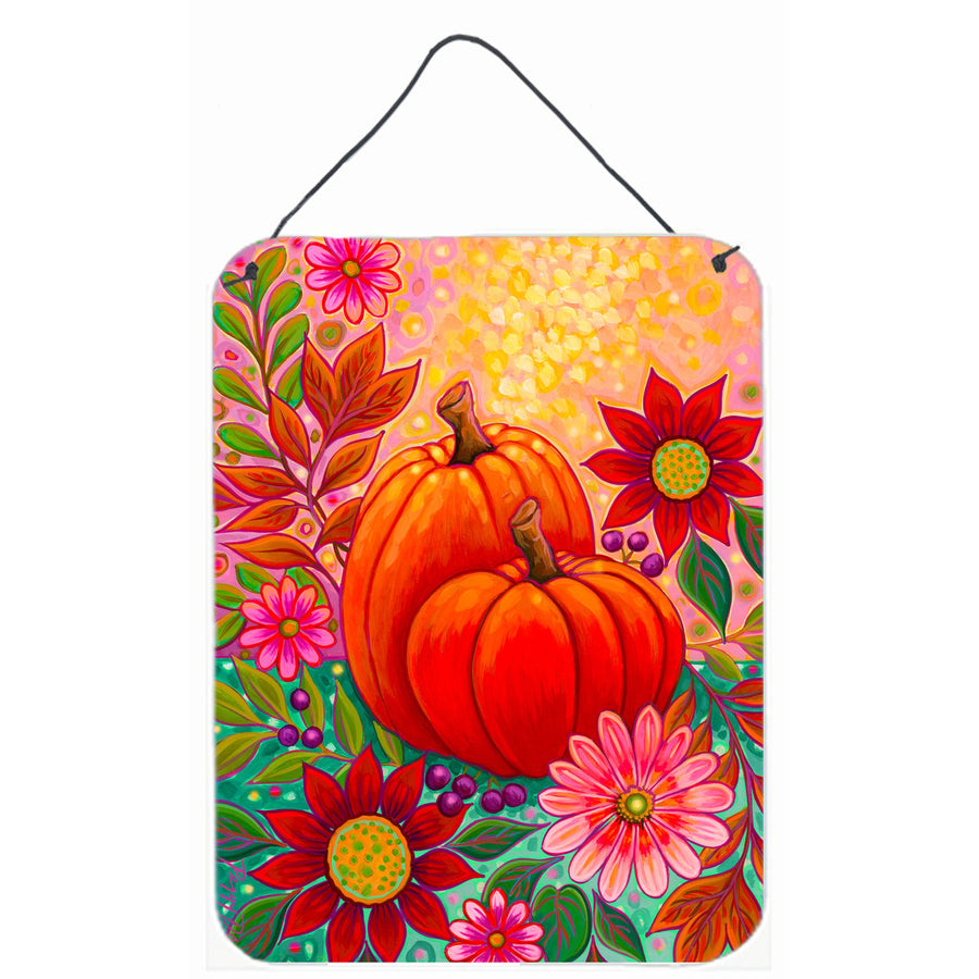 Golden Floral Harvest Fall Wall or Door Hanging Prints Image 1