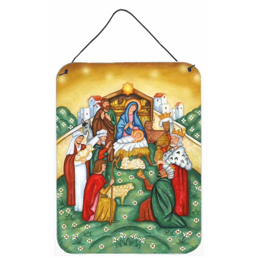 Nativity A Saviour is Born Wall or Door Hanging Prints Image 1