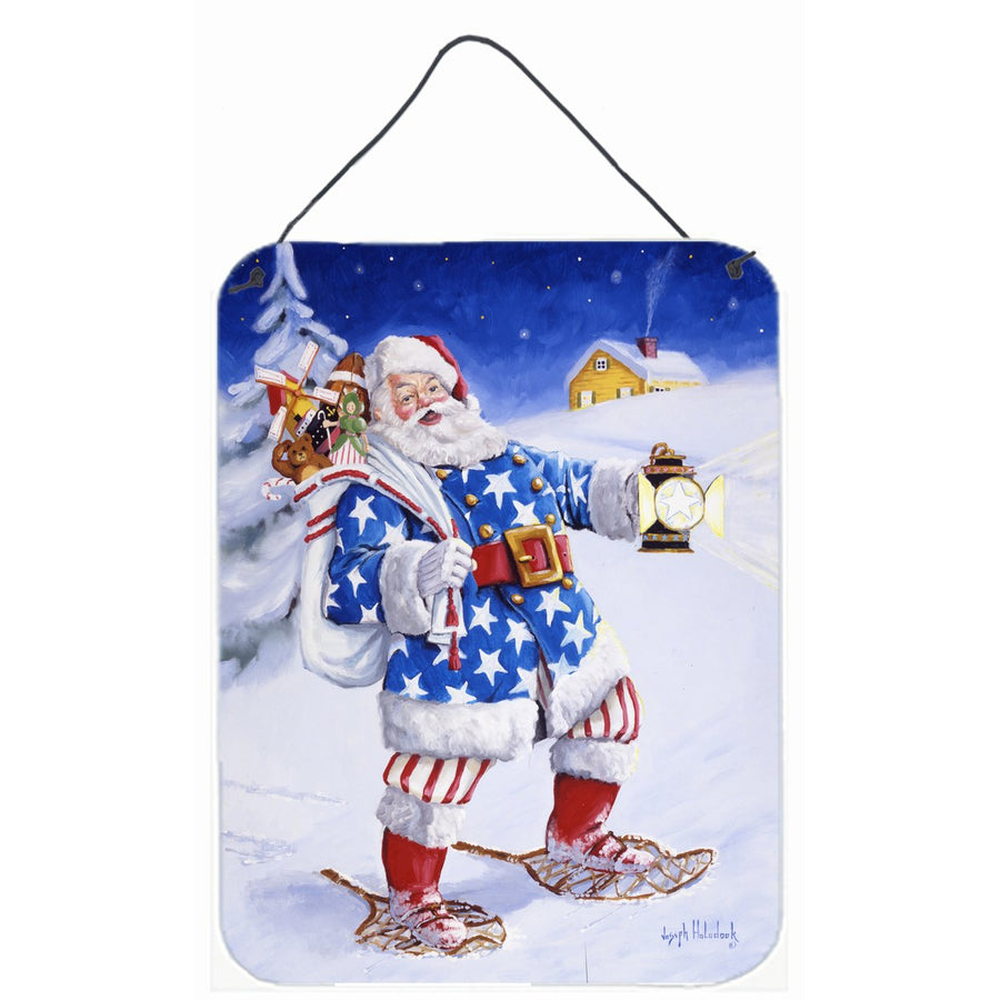 Santa Claus A Star to Guide Him Wall or Door Hanging Prints Image 1