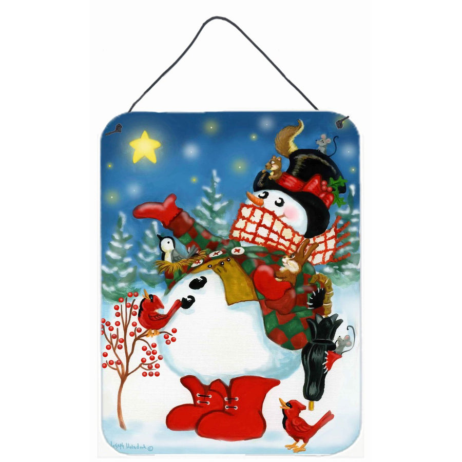 Snowman First Star I See Tonight Wall or Door Hanging Prints Image 1