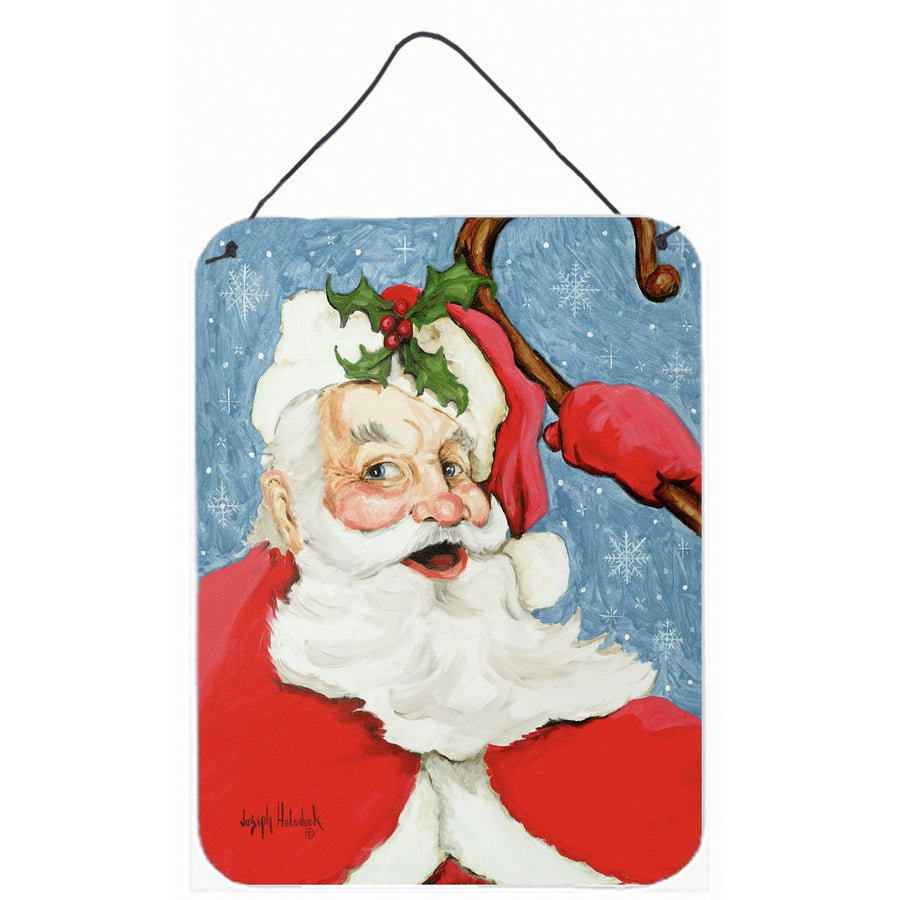 Santa Claus Old Father Christmas Wall or Door Hanging Prints Image 1