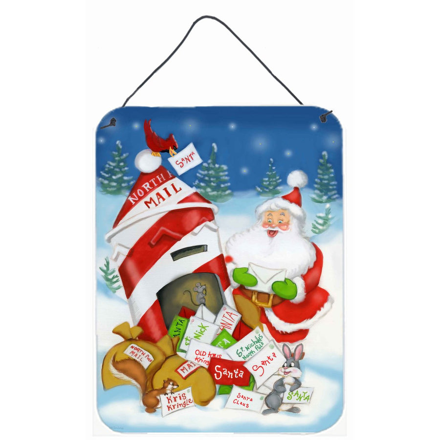 Santa Claus Mail Call Wall or Door Hanging Prints Image 1