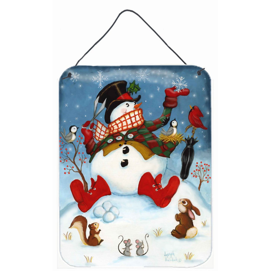 Snowman Snow Maker Wall or Door Hanging Prints Image 1