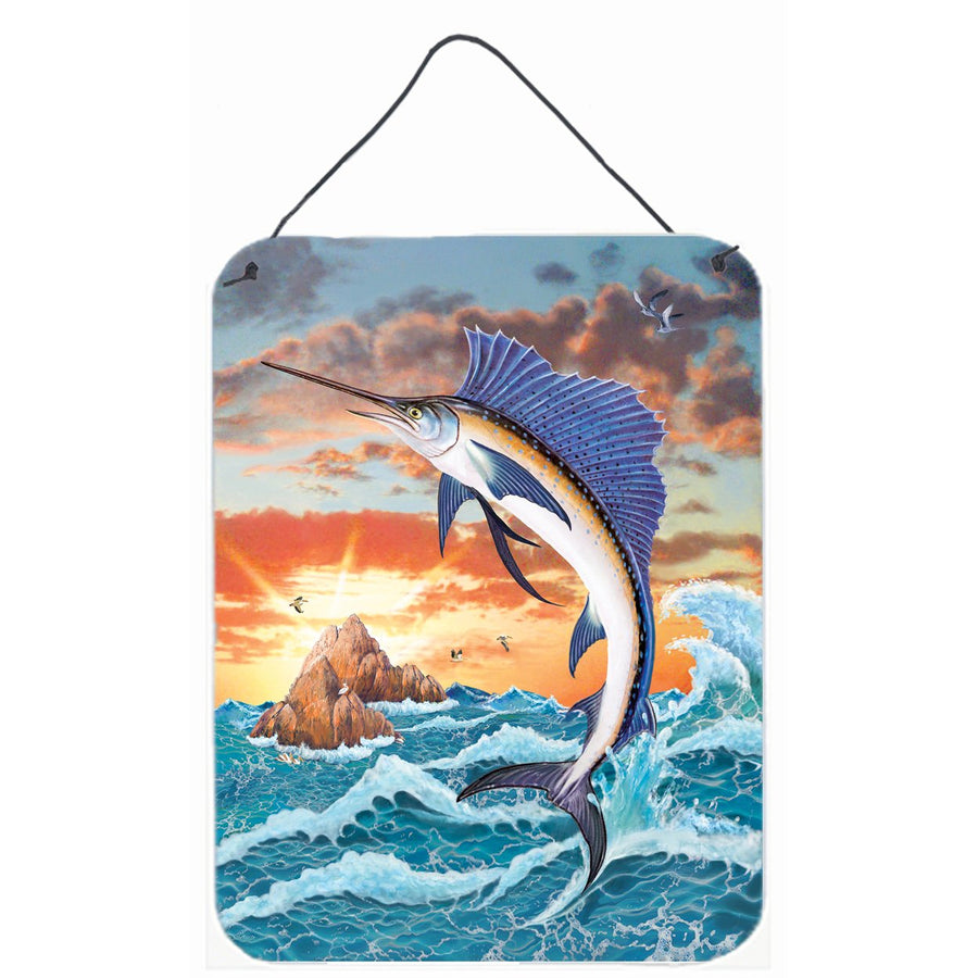 Sailfish at Sunset Wall or Door Hanging Prints Image 1