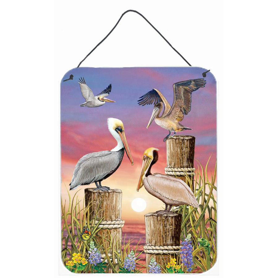 Pelicans Wall or Door Hanging Prints Image 1