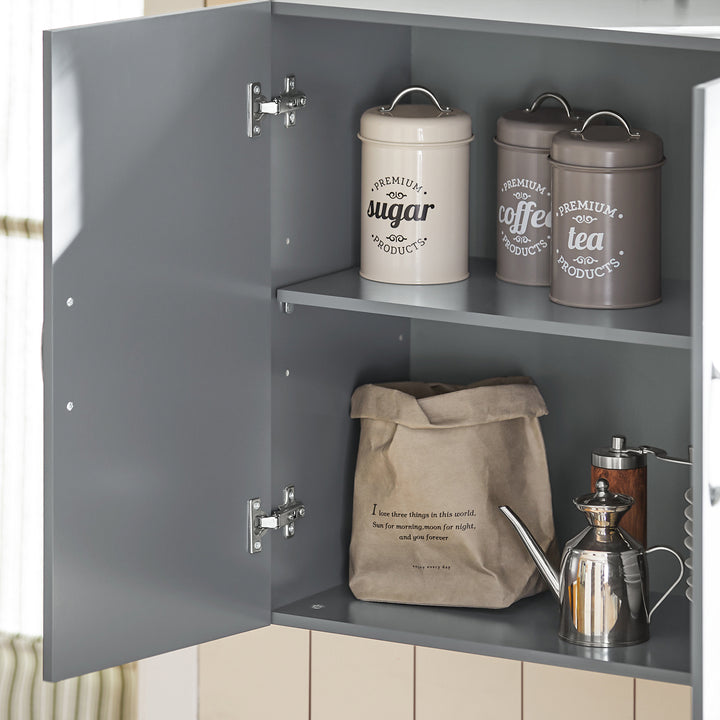 Haotian FRG231-DG, Gray Kitchen Bathroom Wall Cabinet, Laundry Room Wall Storage Cabinet Image 5