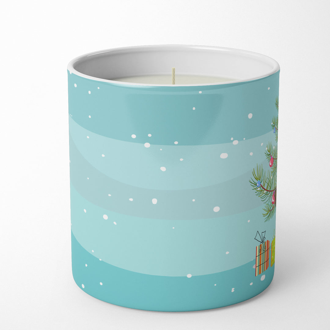 Christmas Tree and Jack Russell Terrier 10 oz Decorative Soy Candle Image 3