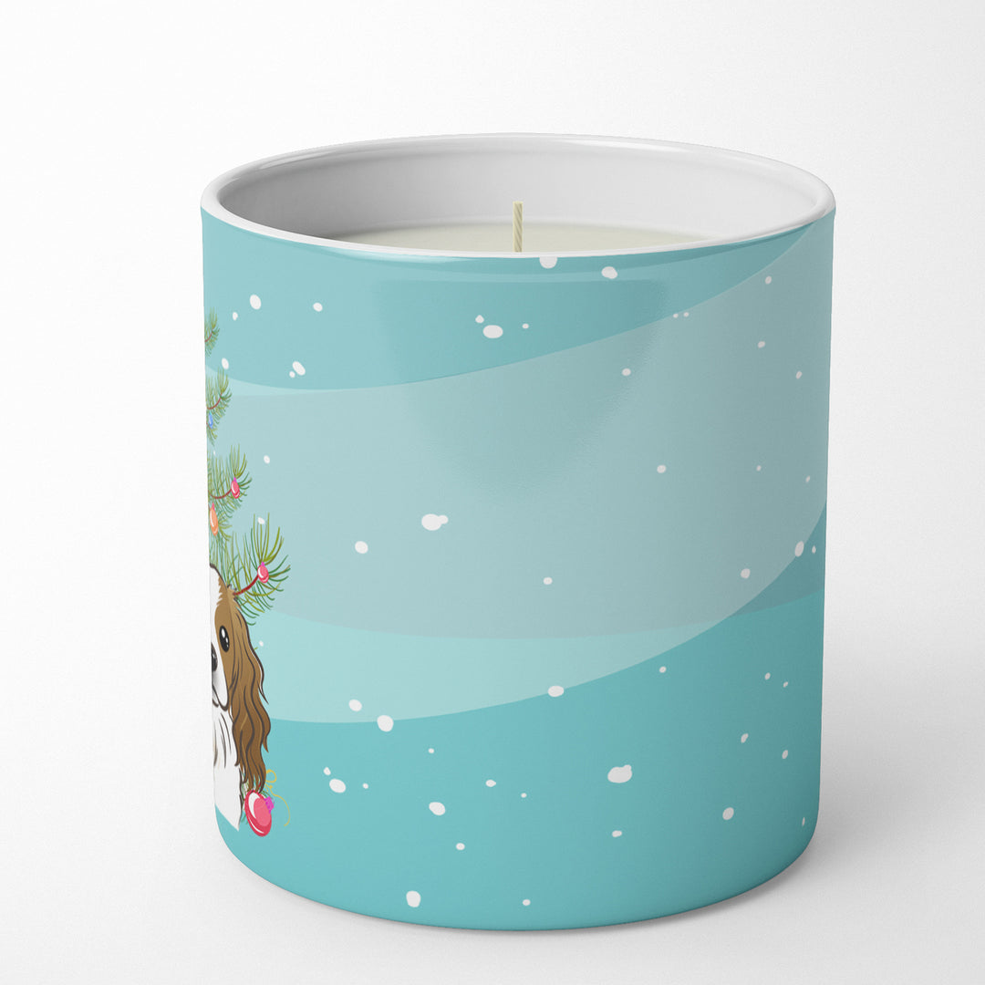 Christmas Tree and Cavalier Spaniel 10 oz Decorative Soy Candle Image 5