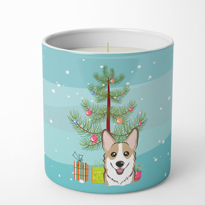 Christmas Tree and Sable Corgi 10 oz Decorative Soy Candle Image 4