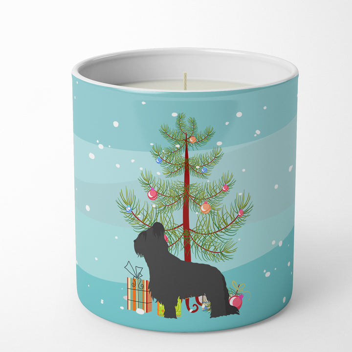 Briard Merry Christmas Tree 10 oz Decorative Soy Candle Image 4