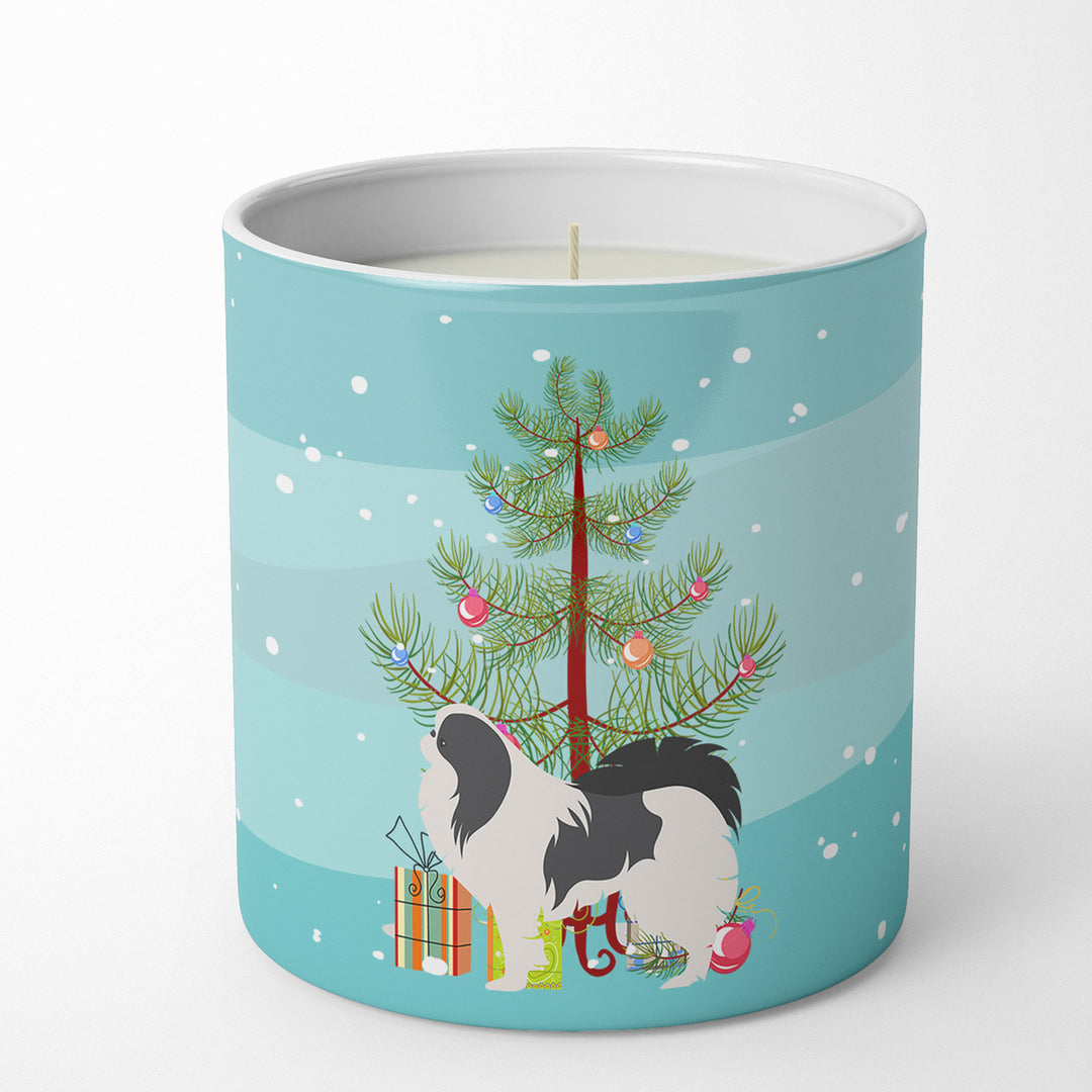 Japanese Chin Merry Christmas Tree 10 oz Decorative Soy Candle Image 1