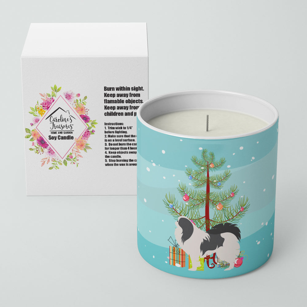 Japanese Chin Merry Christmas Tree 10 oz Decorative Soy Candle Image 2