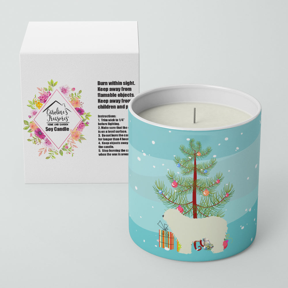 Komondor Merry Christmas Tree 10 oz Decorative Soy Candle Image 2