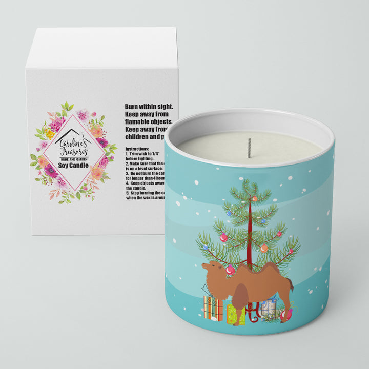 Bactrian Camel Christmas 10 oz Decorative Soy Candle Image 2