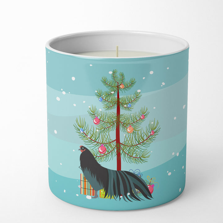 Sumatra Chicken Christmas 10 oz Decorative Soy Candle Image 1