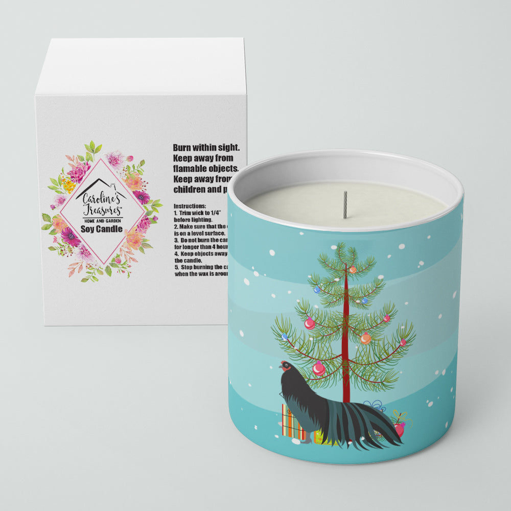 Sumatra Chicken Christmas 10 oz Decorative Soy Candle Image 2