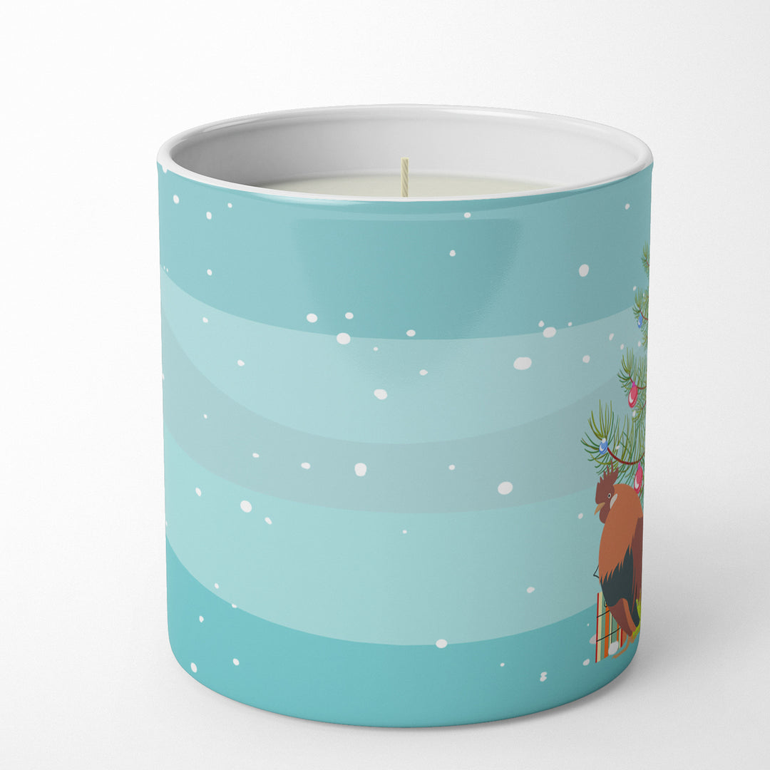 Dutch Bantam Chicken Christmas 10 oz Decorative Soy Candle Image 3