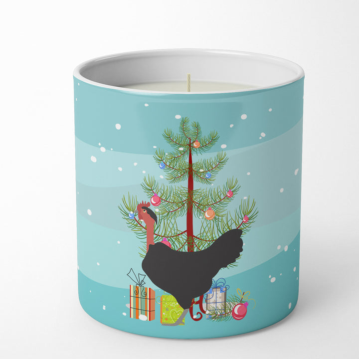 Naked Neck Chicken Christmas 10 oz Decorative Soy Candle Image 1