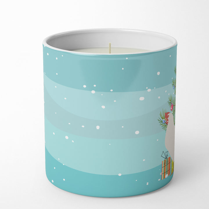 Leghorn Chicken Christmas 10 oz Decorative Soy Candle Image 3