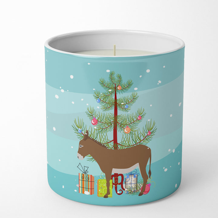 Cotentin Donkey Christmas 10 oz Decorative Soy Candle Image 1