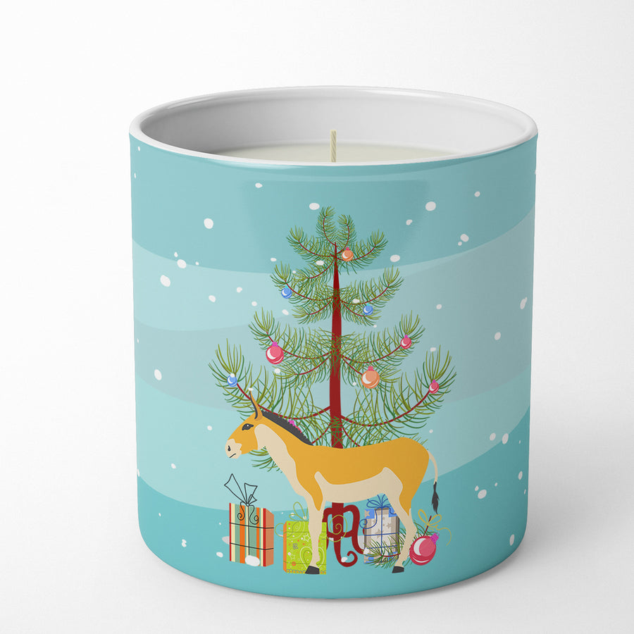 Turkmenian Kulan Donkey Christmas 10 oz Decorative Soy Candle Image 1