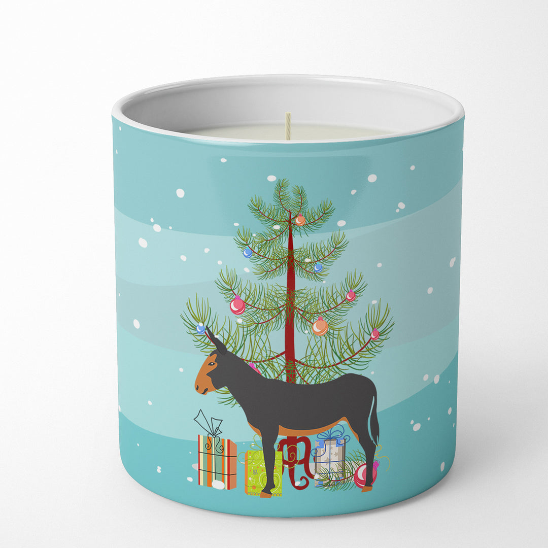 Catalan Donkey Christmas 10 oz Decorative Soy Candle Image 1