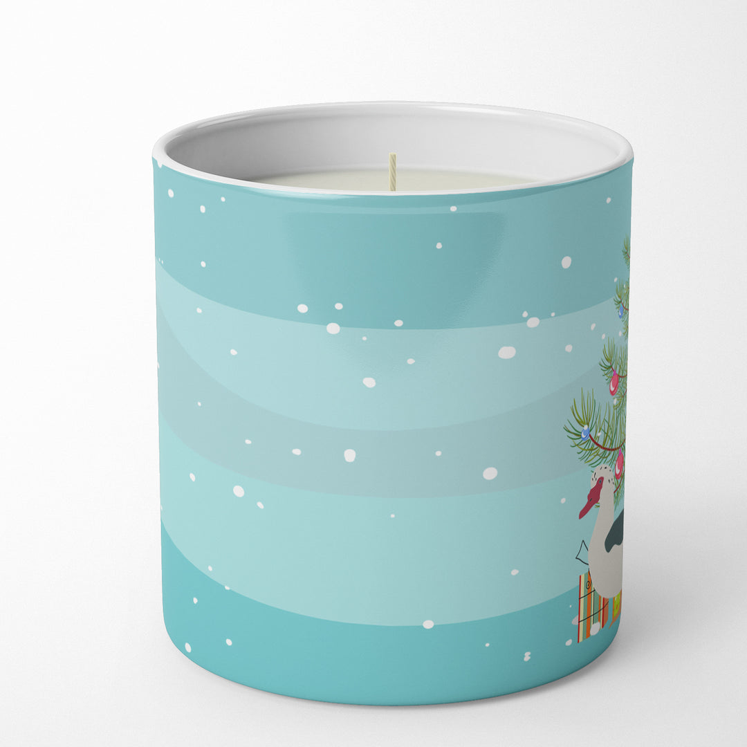 Muscovy Duck Christmas 10 oz Decorative Soy Candle Image 3