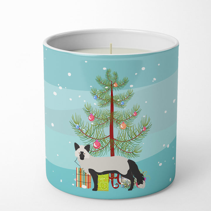 Silver Fox Christmas 10 oz Decorative Soy Candle Image 1