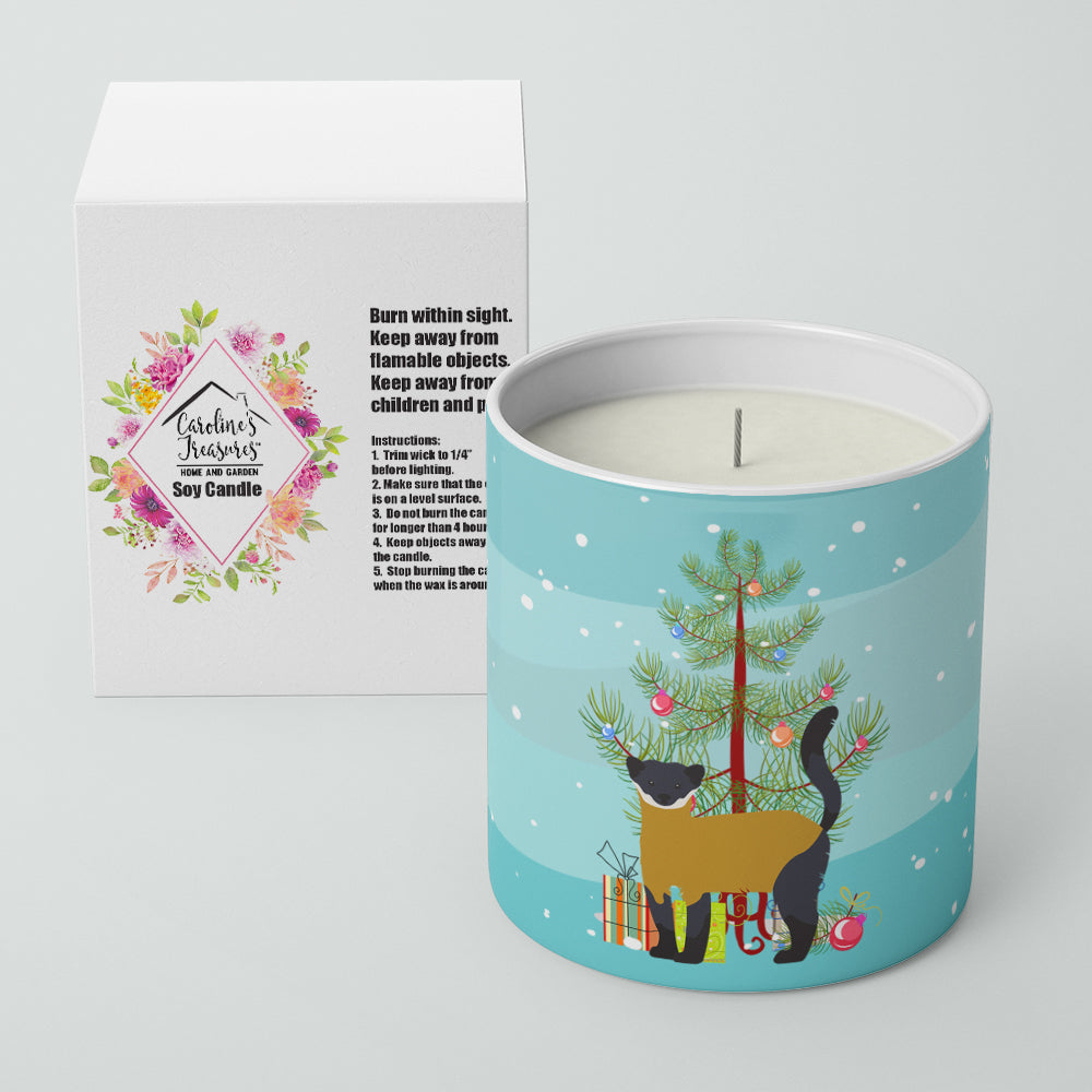 Yellow-Throated Marten Christmas 10 oz Decorative Soy Candle Image 2