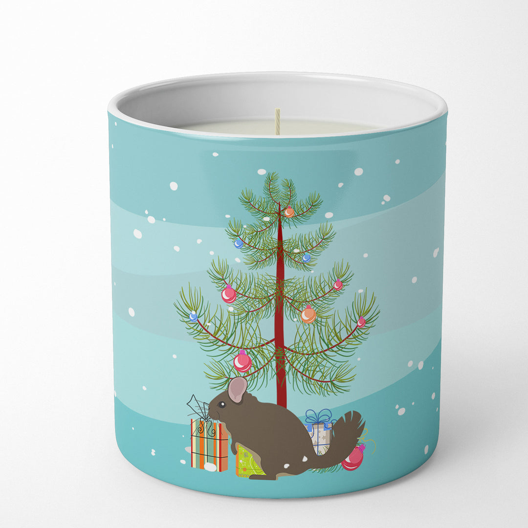 Chinchilla Christmas 10 oz Decorative Soy Candle Image 1