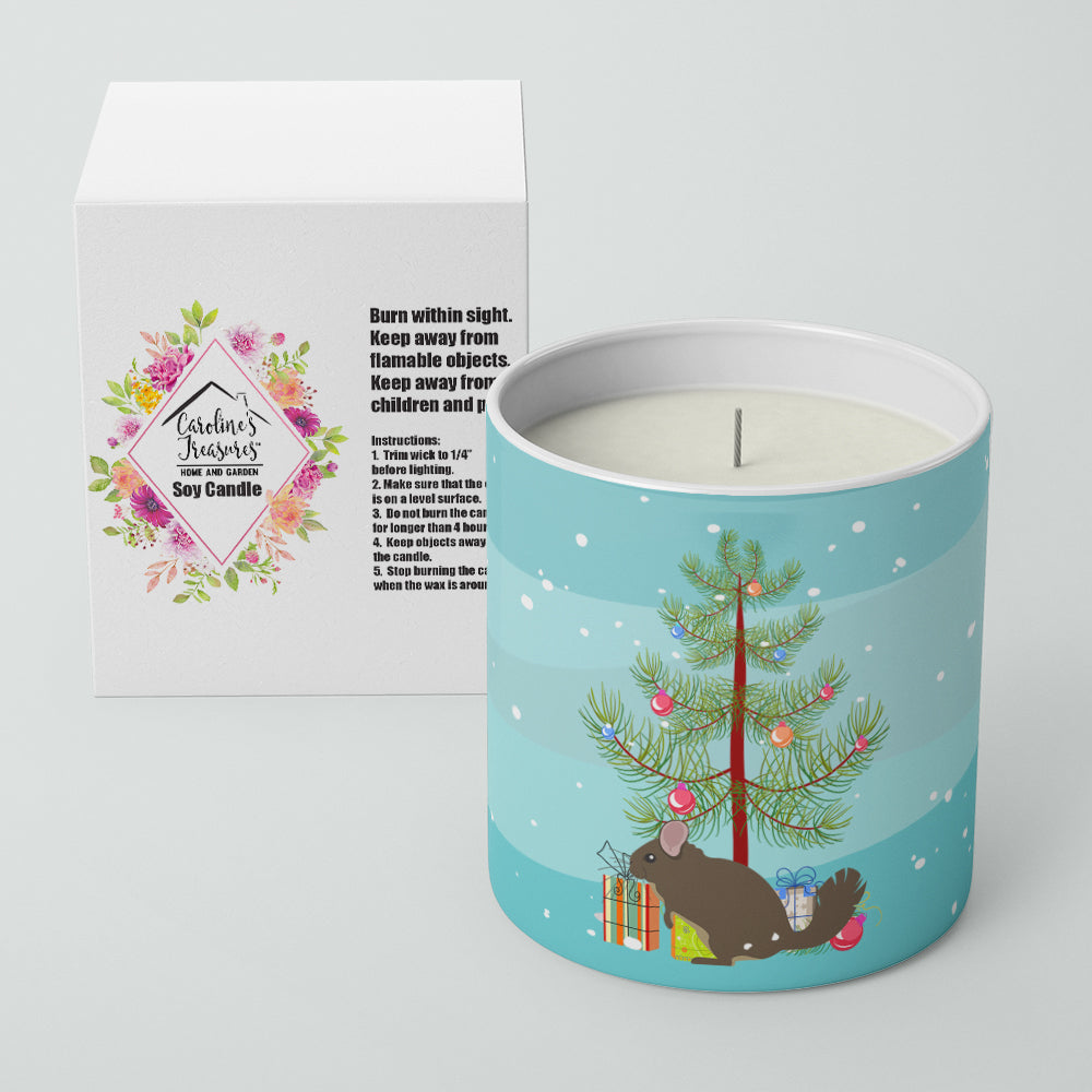 Chinchilla Christmas 10 oz Decorative Soy Candle Image 2