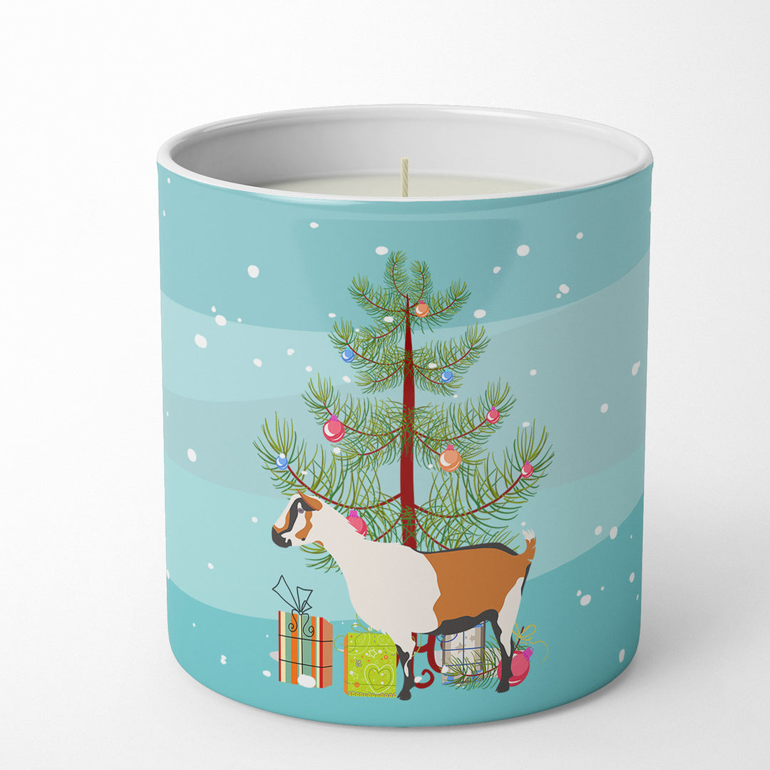 Alpine Goat Christmas 10 oz Decorative Soy Candle Image 1