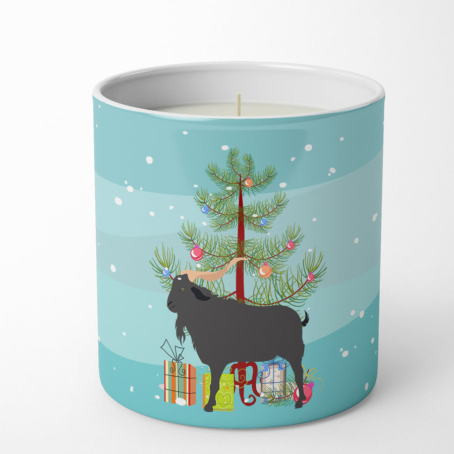 Verata Goat Christmas 10 oz Decorative Soy Candle Image 1